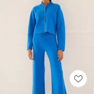 Something Navy Blue Women's Sweater Matching Set